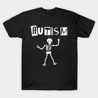 Autism Skeleton Meme T-Shirt